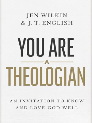 cover image of You Are a Theologian